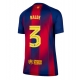 Barcelona Alejandro Balde #3 Hemma matchtröja Dam 2025-26 Kortärmad Billigt Barcelona Alejandro Balde #3 Hemma matchtröja Dam 2025-26 Kortärmad Billigt